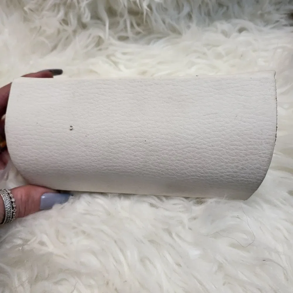 Michael Kors White Silver Eyeglass Sunglasses Case Large